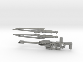 Cybernetic Assassination Weapons Pack in Gray PA12