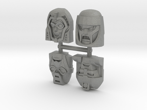 Gobots Renegade Faces Four Pack in Gray PA12