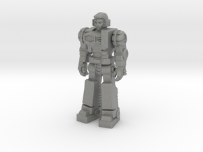 Diaclone Pilot, at attention 35mm Mini in Gray PA12