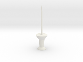 Super Long Thumbtack Pushpin (1" Long) in White Natural Versatile Plastic