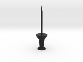 Super Long Thumbtack Pushpin (1" Long) in Black Premium Versatile Plastic