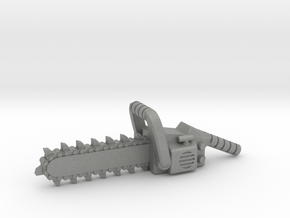 Chainsaw, 1:18 Scale, 3mm grips in Gray PA12