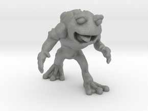 Unemployed Mutant Frog in Gray PA12: Extra Small