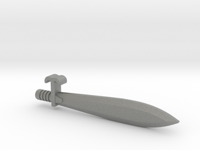 Dinobot Slug's Sword (PotP) in Gray PA12: Small