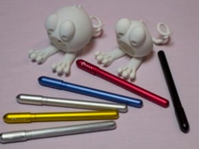 Pen Monster 1 in White Natural Versatile Plastic