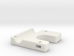 Ultimake Adapter Bottom Block in White Natural Versatile Plastic