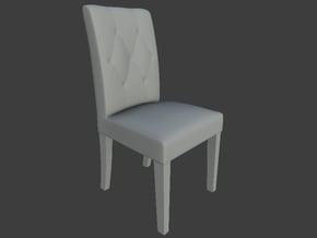 Chair in White Natural Versatile Plastic