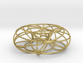 pendant toroidal geodesics in Natural Brass