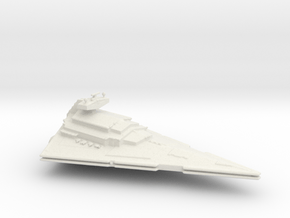 Star Destroyer in White Natural Versatile Plastic