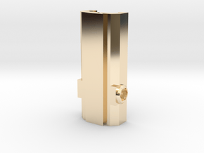Picatinny/Weaver to Dovetail Converter in 14K Yellow Gold