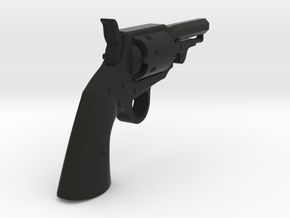 Ned Kelly Gang Colt 1851 Pocket Revolver 1:6 scale in Black Natural Versatile Plastic