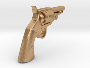 Ned Kelly Gang Colt 1851 Pocket Revolver 1:6 scale in Natural Bronze