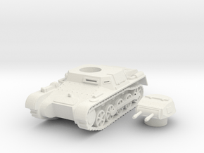 panzer I a scale 1/87 in White Natural Versatile Plastic