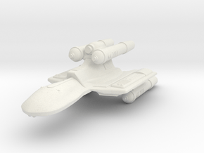 3788 Scale Romulan KillerHawk Super-Heavy Cruiser in White Natural Versatile Plastic