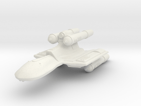 3125 Scale Romulan KillerHawk Super-Heavy Cruiser in White Natural Versatile Plastic