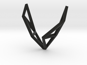 sWINGS Structura, Pendant in Black Natural Versatile Plastic