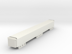 Stick Battery Box (230mm) in White Natural Versatile Plastic