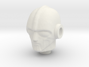 Biotron Head in White Natural Versatile Plastic
