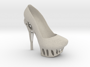 Right Biomimicry High Heel in Natural Sandstone