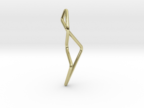 A-LINE Enmotion, Pendant. Pure Chic in 18K Gold Plated
