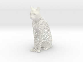 Egyptian Vorocat in White Natural Versatile Plastic