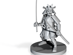 Dwarf Samurai in Tan Fine Detail Plastic