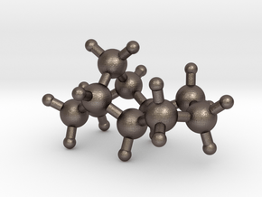 Tetrahdydradicyclopentadiene in Polished Bronzed Silver Steel