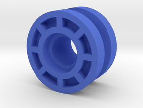 Machine Z Free Wheels.  in Blue Processed Versatile Plastic