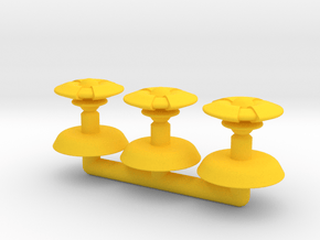 Beta Generic Small Transport Squadron in Yellow Processed Versatile Plastic