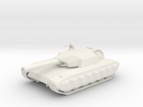 A-8 Tiger Battle Tank in White Natural Versatile Plastic