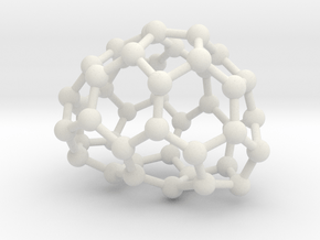0649 Fullerene c44-21 c1 in White Natural Versatile Plastic