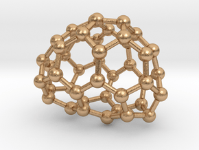0649 Fullerene c44-21 c1 in Natural Bronze