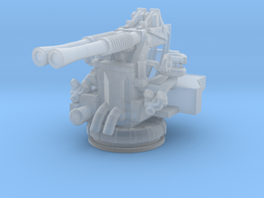 1/240 USN 40mm Bofors Twin Mount in Smooth Fine Detail Plastic