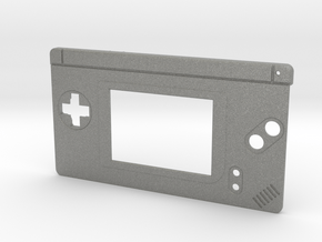 Gameboy Macro Faceplate (for DS Lite) - 2 Buttons in Gray PA12