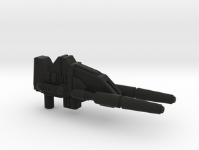 Twin Stunner Laser Rifle for PotP Grimlock in Black Premium Versatile Plastic