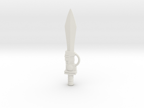 Energo Sword for PotP Sludge in White Natural Versatile Plastic