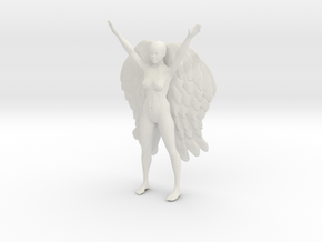 Printle A Angel B01 - 1/24 - wob in White Natural Versatile Plastic