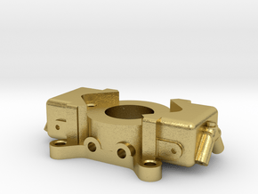 Carburetor (type 2) for velocity stack mount. in Natural Brass