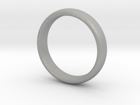 Simple wedding ring  in Aluminum