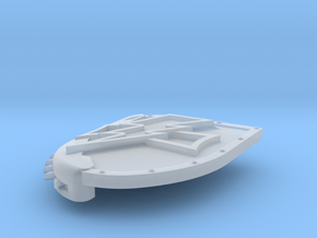 Left-handed Chainshield (Bolt and Level design) in Smooth Fine Detail Plastic: Small