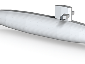 Uzushio-class submarine, Full Hull, 1/1800 in Tan Fine Detail Plastic