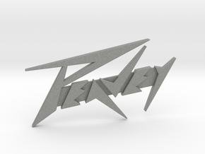 Peavey Logo - 3.35" in Gray PA12