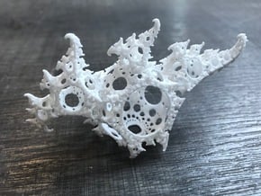 Kleinian Dragon in White Natural Versatile Plastic