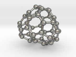 0655 Fullerene c44-27 c1 in Natural Silver