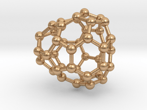 0656 Fullerene c44-28 cs in Natural Bronze