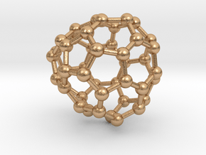 0658 Fullerene c44-30 c1 in Natural Bronze
