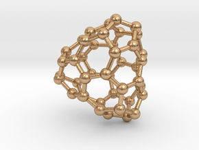 0663 Fullerene c44-35 d3 in Natural Bronze