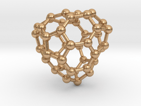 0659 Fullerene c44-31 c1 in Natural Bronze