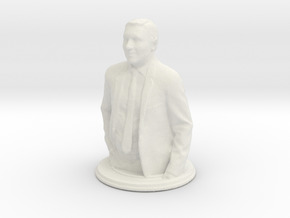 Printle B Bernard Arnault - 1/24 in White Natural Versatile Plastic