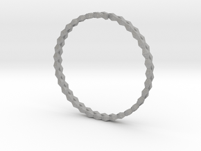 Spirală Bangle in Aluminum: Small